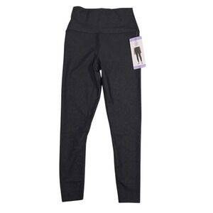 Sage Collective Womens Everyday Leggings Python Black High‎ Rise XS New